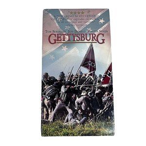 Gettysburg VHS 2 Tape Brand New Factory Sealed 1994 Tom Berenger Jeff Daniels